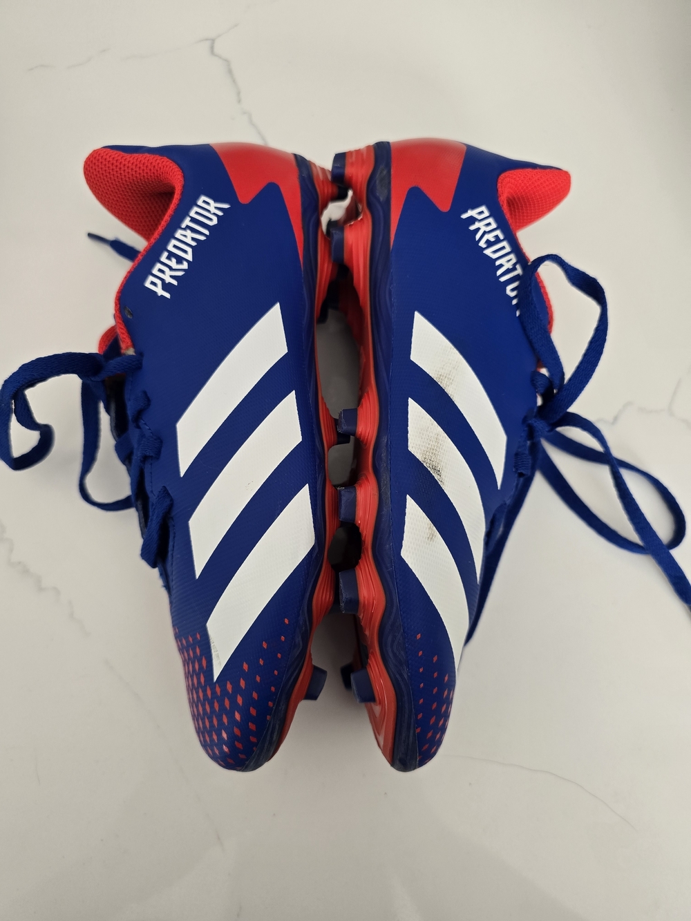adidas Kids Predator Soccer Cleats - Blue/Red/White